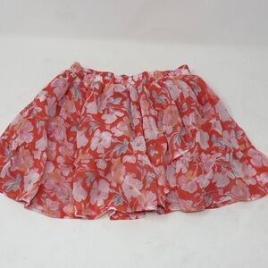 OshKosh B'gosh Floral Pink and Red Kids skirt